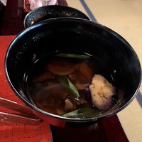 うかい鳥山 - きのこ汁