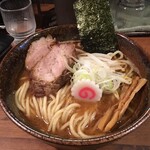 中華そば 志の田 - 太麺 中華そば 麺増量100ｇ 750円＋100円