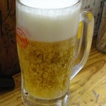 大衆串揚酒場 足立屋 - 生ビール