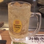 Hiroshima Okonomiyaki Teppanyaki Kurahashi - ハイボール！じゃなくてジンジャーエール