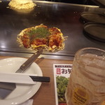 Hiroshima Okonomiyaki Teppanyaki Kurahashi - 私のお好み焼き