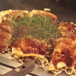 Hiroshima Okonomiyaki Teppanyaki Kurahashi - そば・肉・玉子・イカ天