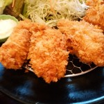カキフライ定食1200円