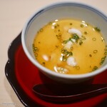 鮨 はしもと - 白子の茶碗蒸し