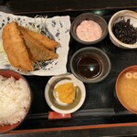 Iroriyaki Tamano Ya - 限定手仕込みアジフライ定食