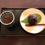 Koumyouin Hashintei - 京番茶とおはぎ(400円+拝観料300円)