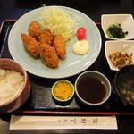 Akasakamikawaya - ランチ：大判 カキフライ定食