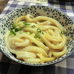 イーハトーボ - 釜玉うどん(小450円)_2012-03-11