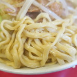 ラーメン二郎 - 麺