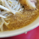 ラーメン二郎 - スープ