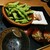 個室居酒屋 藁焼き×日本酒処 龍馬 - 料理写真:枝豆など前菜
