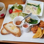 花カフェ 花音 - ランチプレート