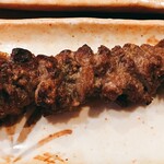 Kotarou - 山形牛串焼き。大串じゃなく普通の串焼きを頼んだつもりだったのですが、価格からすると大串だったようです。