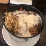 アシェットおひるごはん - 豚丼並にホワイトソーストッピング