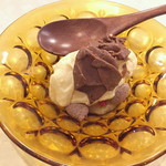 ボトルス - チョコとバナナのマスカルポーネのデザート