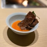 雪月花 たなかさとる - 松阪牛リブロースの焼きすき