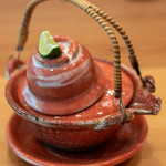 柚木元 - 2019.10 松茸土瓶蒸し（出汁は丸ごとの鱧と昆布）