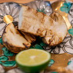 柚木元 - 2019.10 焼き松茸（朝採れ傘の開いていない特級品を炭火で）