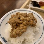 ホテルルートイン - 納豆オンザライス