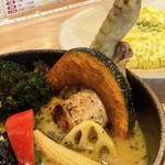 Sapporo Supu Kari Aratani Shouten - 丸ごとチキンレッグと野菜のカリー