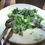 RISTORANTE OZIO - 朝食ビュッフェ３０２５円（総額）。シーザーサラダ。朝からテンションが上がります(^｡^)。味も、とーっても良かったです（╹◡╹）（╹◡╹）