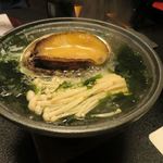 三養荘 - 鮑酒蒸し