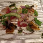 リストランテ サクラ - おまかせコース　魚介のマリネ