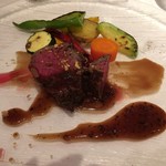 リストランテ サクラ - おまかせコース　ヘアフォード種牛ヒレ肉のロースト