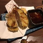 魚と肉　ASHIATO  - 茄子餃子