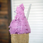 クレープ＆ジェラート アンジェリーナ - 軽井沢ブルーベリー＆ヨーグルト～☆