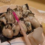 瀬戸内料理 くにさだ - 牡蠣の松前焼き