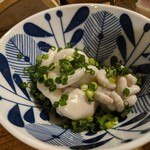 天史朗鮨 - 白子　塩で