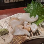 アナゴちらし小町 - 白バイ貝刺し