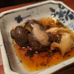 アナゴちらし小町 - 白バイ貝の肝煮