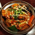 ヘブン - 北本イケメン野菜カレーを真上から