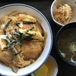 お食事処かみの - チキンカツ丼７３０えん