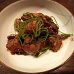 金町製麺 - レバー煮