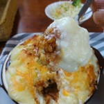 満ぷく処 くぅ - ドリアのライスはケチャップライスです