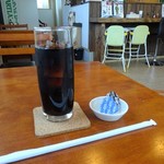 満ぷく処 くぅ - ドリンクは食後にアイスコーヒーを選びました