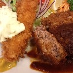 キッチンスズキ - メンチカツ　アップ