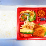 Bentouno Hachiwaka - おかずライス弁当２段　８９０円（税込）【２０１９年１０月】