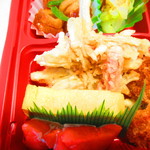 Bentouno Hachiwaka - おかずライス弁当２段　８９０円（税込）上段のアップ【２０１９年１０月】