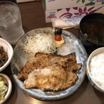 家庭料理居酒屋 よってって - ♪豚の味噌漬け定食　¥500