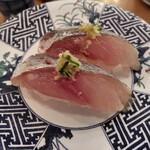 廻鮮寿司 塩釜港 - 多分アジ(笑)