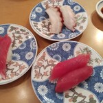 廻鮮寿司 塩釜港 - 生まぐろマジうめー｡:+((*´艸`))+:｡