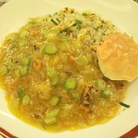 中国料理 彩龍 - 上海蟹のあんかけチャーハン（上から）