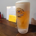 寺嶋屋 - 2019年11月　生ビール