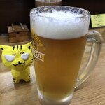 きくや - 生中580円（税込）