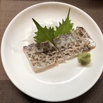 食彩厨房 甚兵衛 - 太刀魚の刺身
