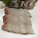 食彩厨房 甚兵衛 - 太刀魚の刺身